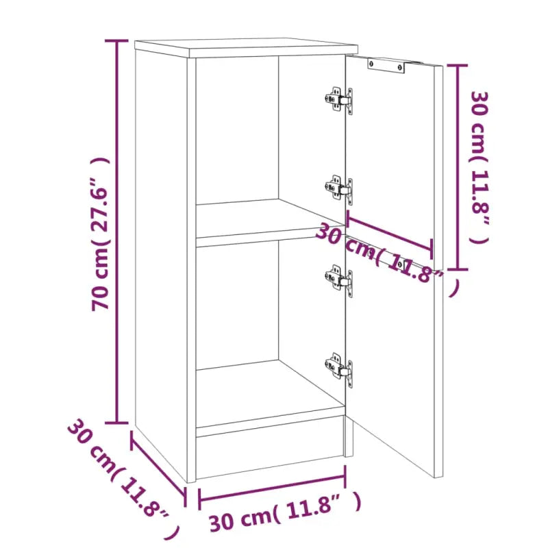 Dressoir met bewerkt hout voor een minimalistische uitstraling - Dressoirs & buffetkasten