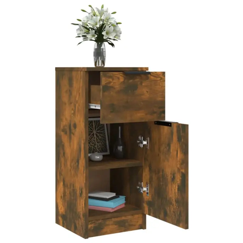 Dressoir met bewerkt hout voor minimalistische charme - Dressoirs & buffetkasten