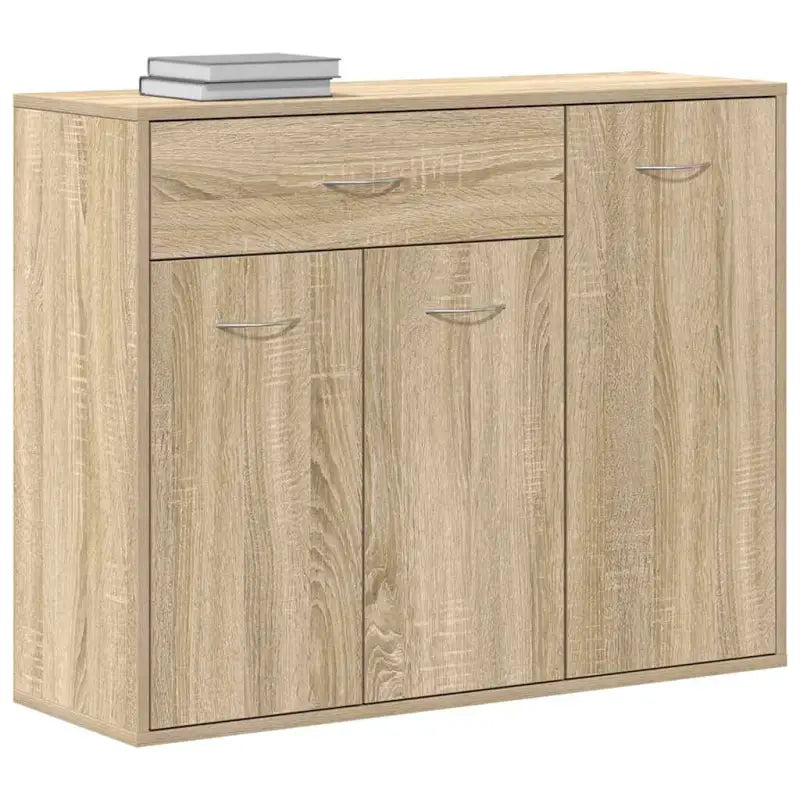 Dressoir met grote lade van bewerkt hout een minimalistisch ontwerp - Dressoirs & buffetkasten