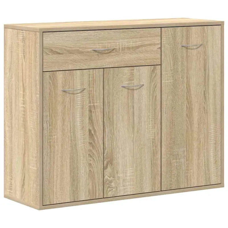 Dressoir met grote lade van bewerkt hout een minimalistisch ontwerp - Dressoirs & buffetkasten