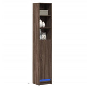 Dressoir met RGB LED-verlichting en bewerkt hout voor een moderne uitstraling - Dressoirs & buffetkasten