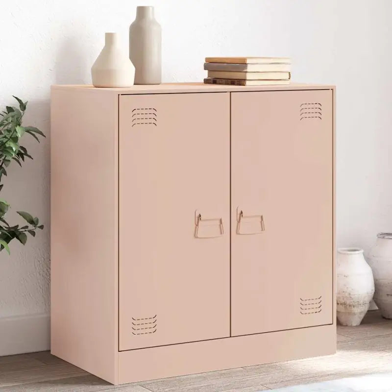 Dressoir met stevig koudgewalst staal frame voor een moderne woonkamer - Roze / 1 - Dressoirs & buffetkasten