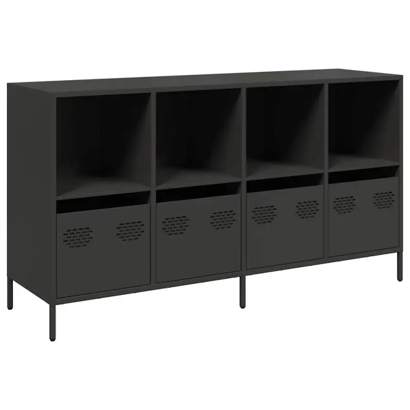 Dressoir met stevig tafelblad van koudgewalst staal - Dressoirs & buffetkasten