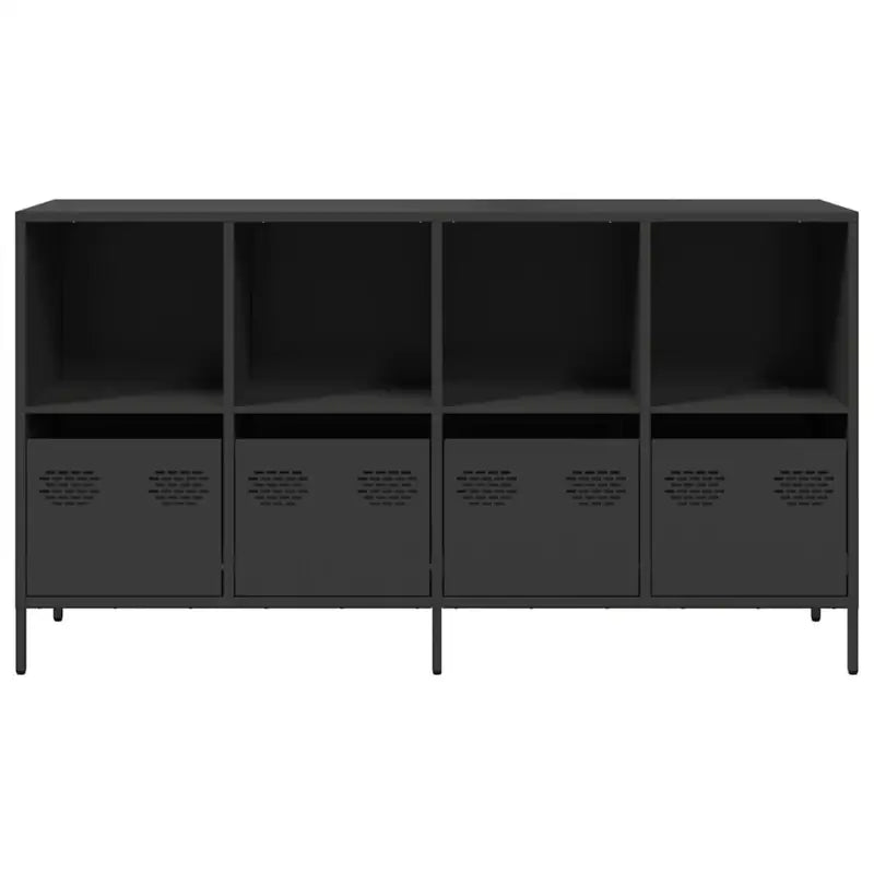 Dressoir met stevig tafelblad van koudgewalst staal - Dressoirs & buffetkasten