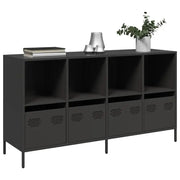 Dressoir met stevig tafelblad van koudgewalst staal - Dressoirs & buffetkasten
