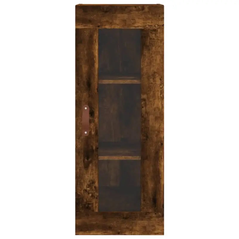Dressoir met wandgemonteerde kast van bewerkt hout voor elegant interieur - Dressoirs & buffetkasten