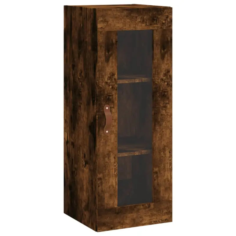 Dressoir met wandgemonteerde kast van bewerkt hout voor elegant interieur - Dressoirs & buffetkasten