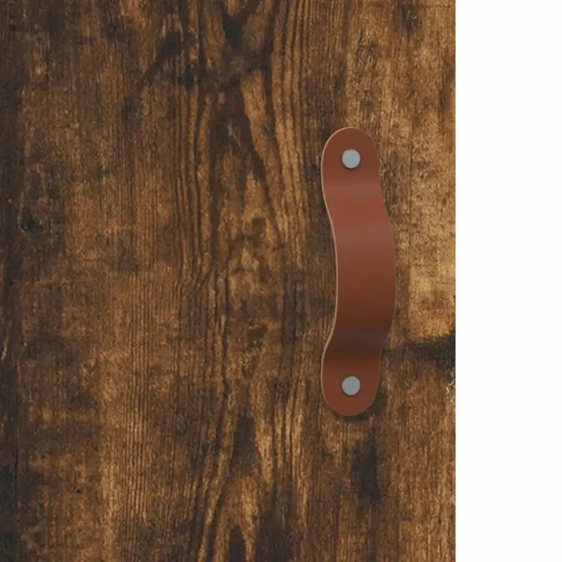 Dressoir met wandgemonteerde kast van bewerkt hout voor elegant interieur - Dressoirs & buffetkasten
