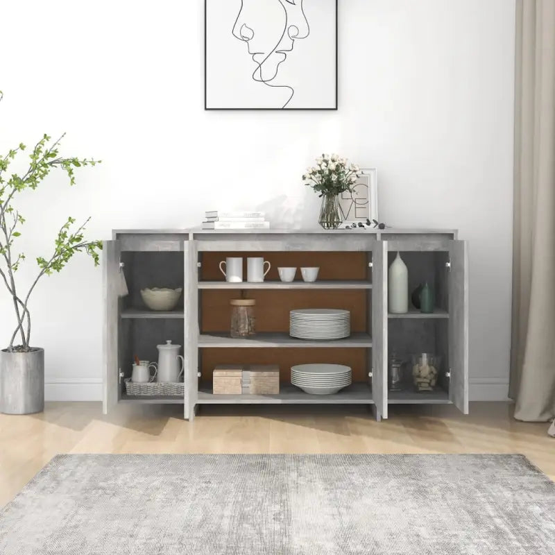 Dressoir van bewerkt hout for een stijlvolle en duurzame inrichting - Dressoirs & buffetkasten
