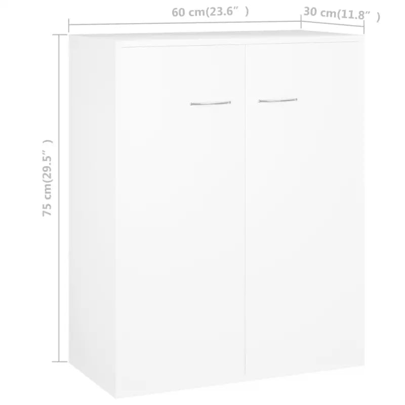 Dressoir van bewerkt hout met minimalistisch ontwerp en opbergruimte - Dressoirs & buffetkasten