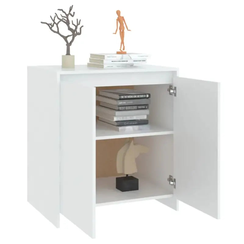 Dressoir van bewerkt hout met opbergruimte en stevig design - Dressoirs & buffetkasten
