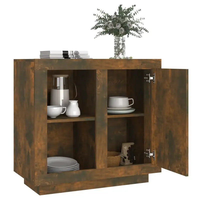Dressoir van bewerkt hout voor gemakkelijk schoon en nette woonruimte - Dressoirs & buffetkasten