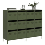 Dressoir van koudgewalst staal met stevig tafelblad voor je interieur - Dressoirs & buffetkasten