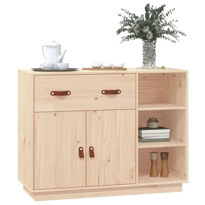 Dressoir van massief grenenhout voor een natuurlijke kamer uitstraling - Dressoirs & buffetkasten