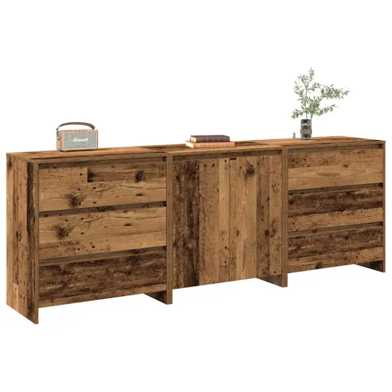 Dressoirs en buffetkasten met bewerkt hout en stevig tafelblad - Dressoirs & buffetkasten