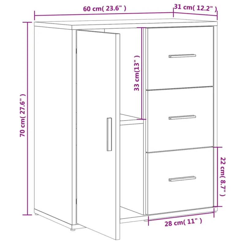 Dressoirs en buffetkasten van bewerkt hout met trendy design - Dressoirs & buffetkasten
