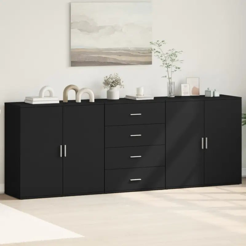 Dressoirs en buffetkasten van bewerkt hout voor een trendy en stabiele uitstraling - Dressoirs & buffetkasten