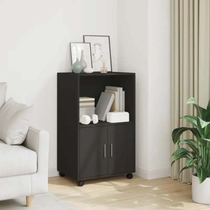 Dressoirs en buffetkasten van bewerkt hout voor stevige opbergruimte - Zwart / 1 - Dressoirs & buffetkasten