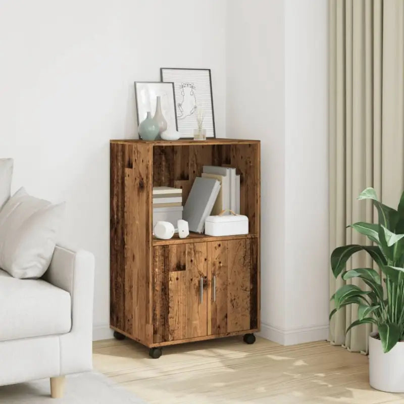 Dressoirs en buffetkasten van bewerkt hout voor stevige opbergruimte - Oud hout / 1 - Dressoirs & buffetkasten