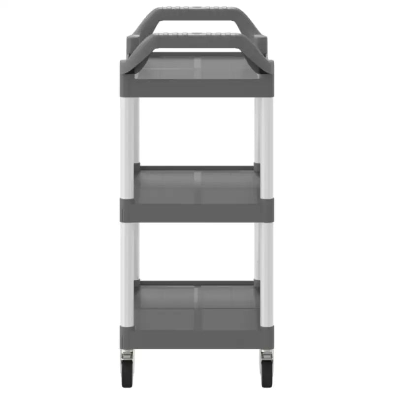 Duurzaam 3-laags keukentrolley met extra opbergruimte - Keukentrolleys