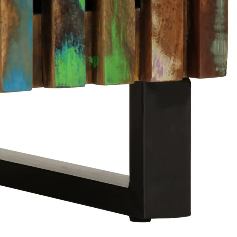 Duurzame industriële opbergkast van massief acaciahout - Opbergkasten & lockerkasten