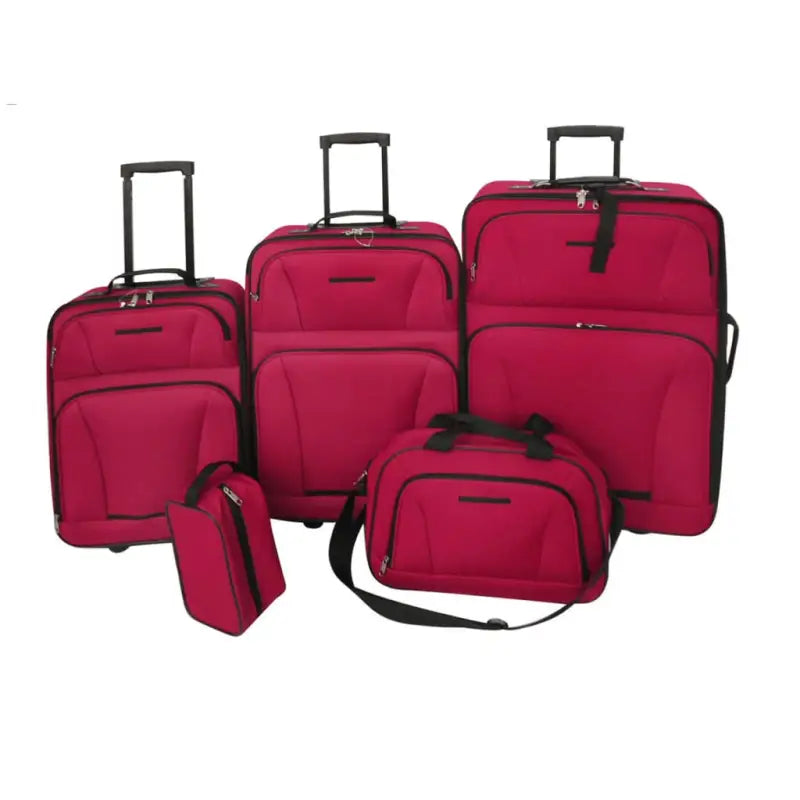 Duurzame koffer set met PVC coating voor lange en korte reizen - Koffers
