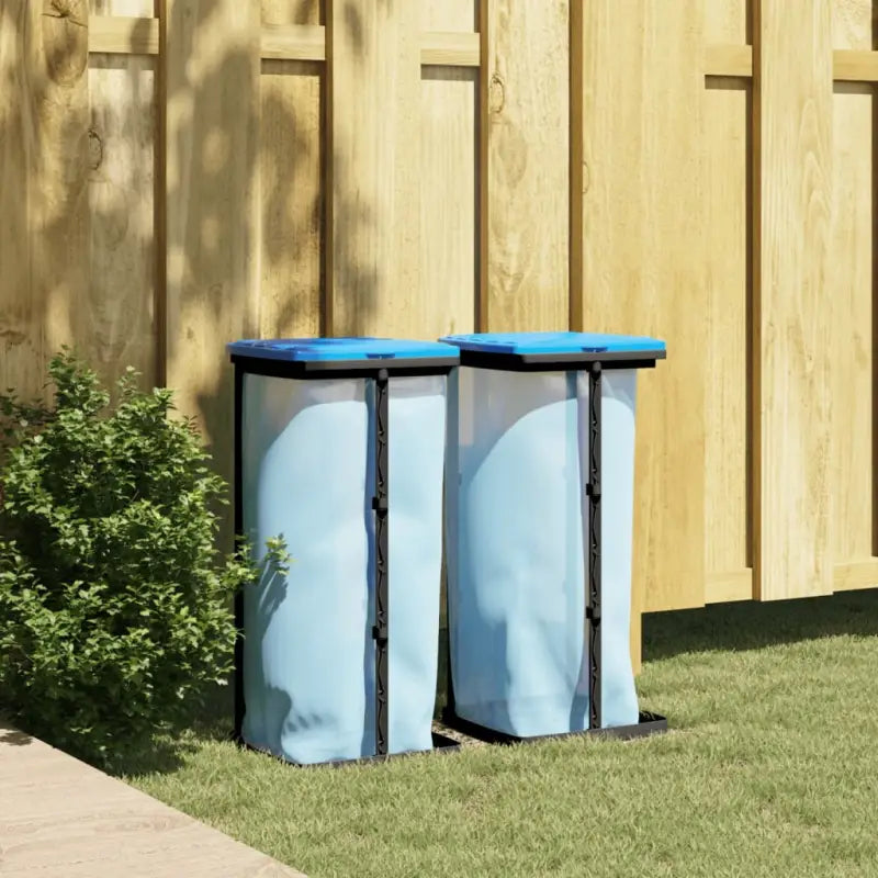 Duurzame PP vuilniszakhouder voor snelle afvalafhandeling - 60 l / 2 - Prullenbakken