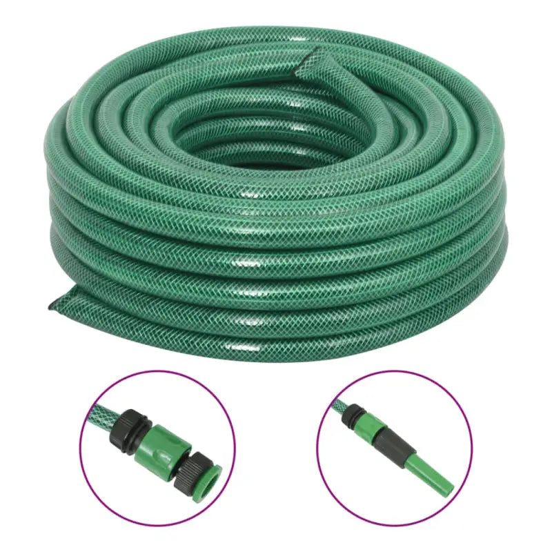 Duurzame PVC tuinslang voor tuinirrigatie en plantenveredeling - 50 m (0.75’’) / 1 / met accessoires - Tuinslangen
