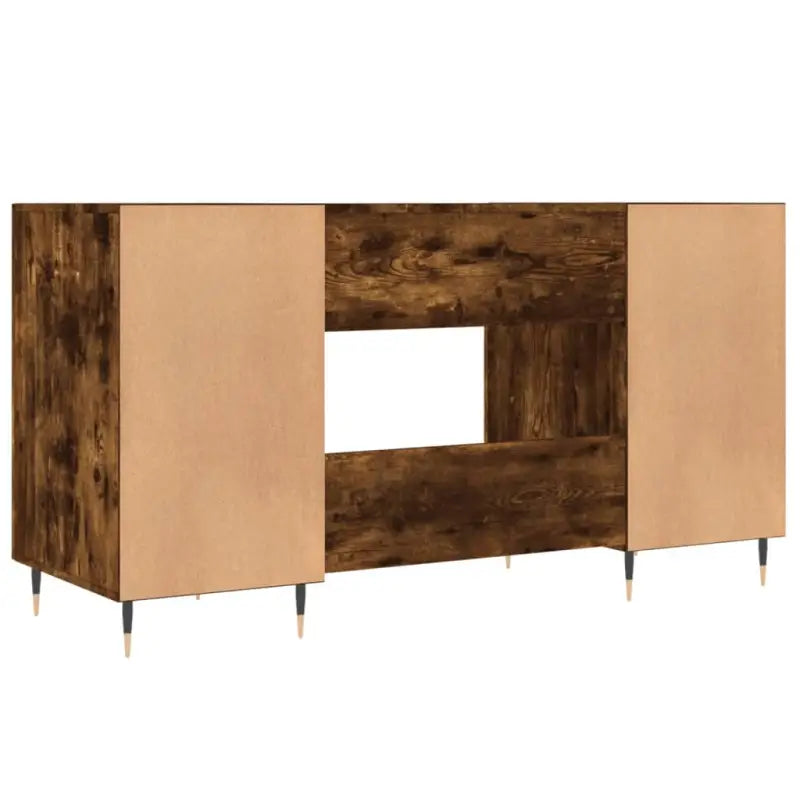 Eenvoudig bureau van bewerkt hout met elegante charme - Bureaus