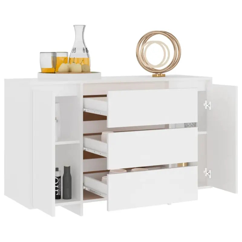 Eenvoudige Bezocht Bewerkt Hout Dressoir met Modern Design - Dressoirs & buffetkasten