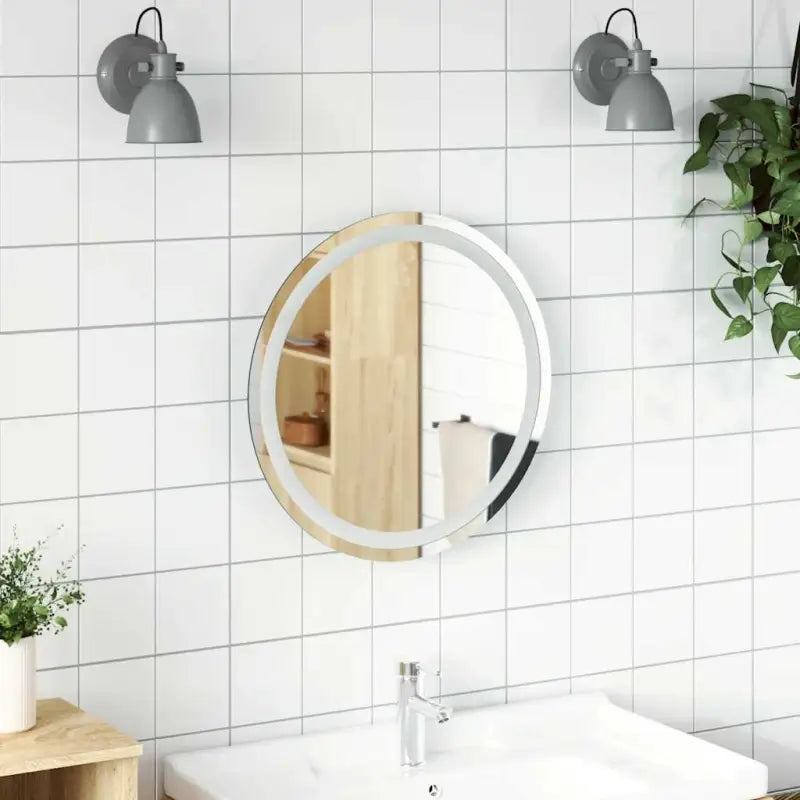 Eenvoudige installatie LED-badkamerspiegel voor stijl en sfeer in huis - 50 cm / 1 - Spiegels