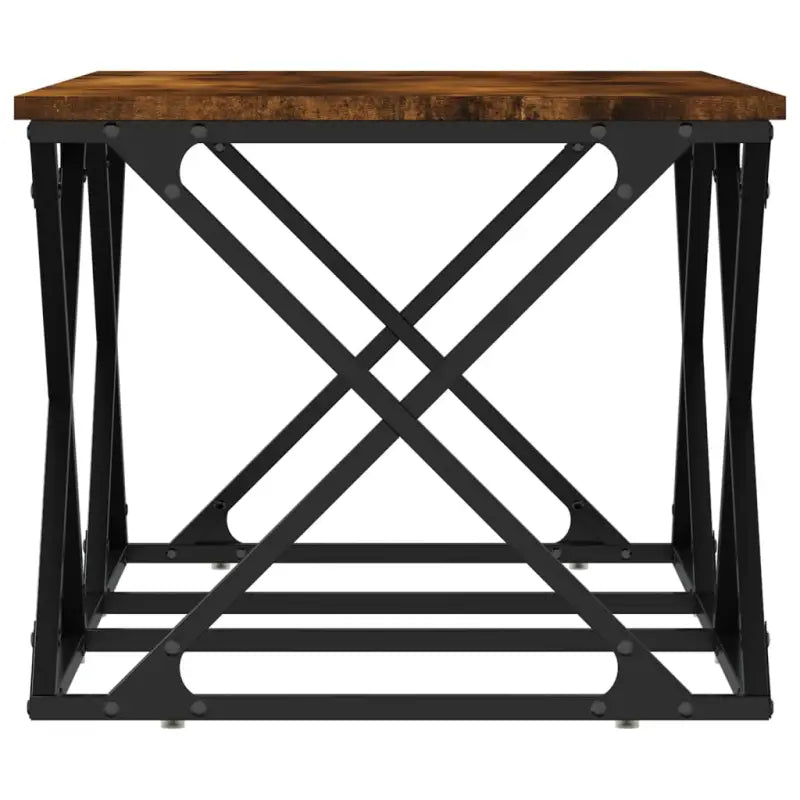 Eerlijke Salontafel met Behandeld Hout voor een elegante woonkamer - Salontafels