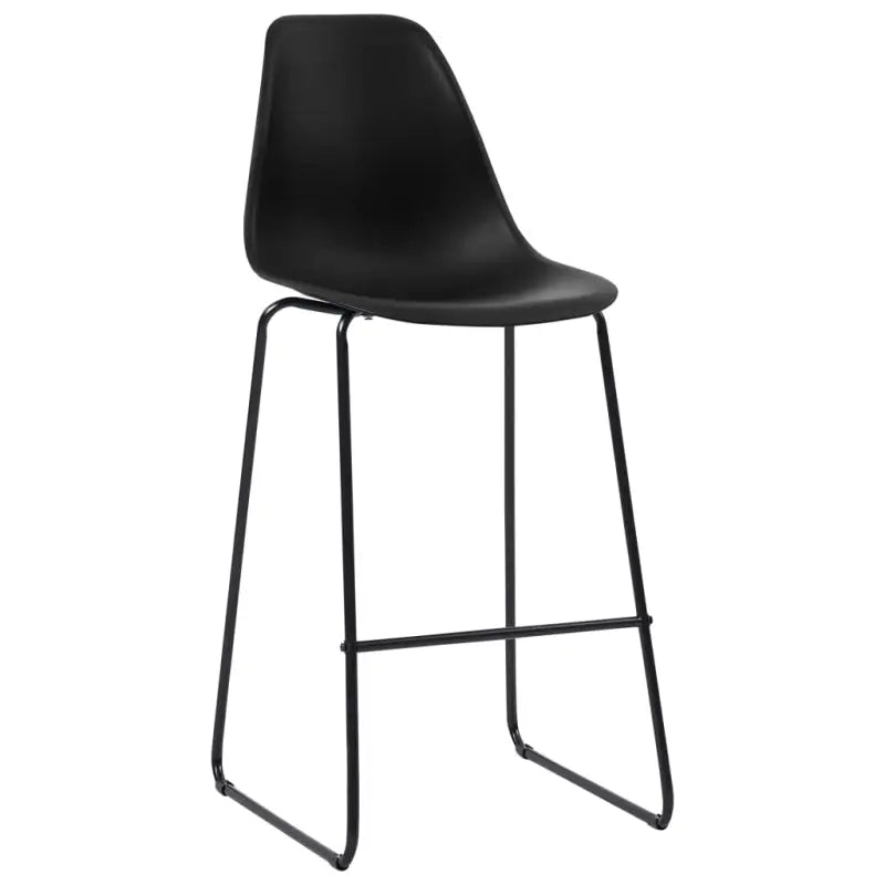 Eetkamerset met levering bevat modern zwart materiaal voor eigentijds interieur - Zwart - Eetkamersets
