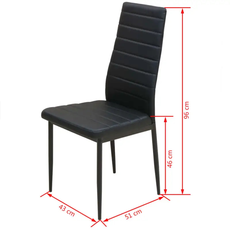 Eetkamerset met stalen frame en gehard glas voor een moderne uitstraling - Eetkamersets