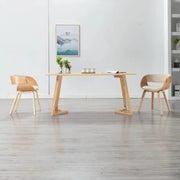 Eetkamerstoel met houten frame en levering bevat comfort en stijl - Eetkamerstoelen