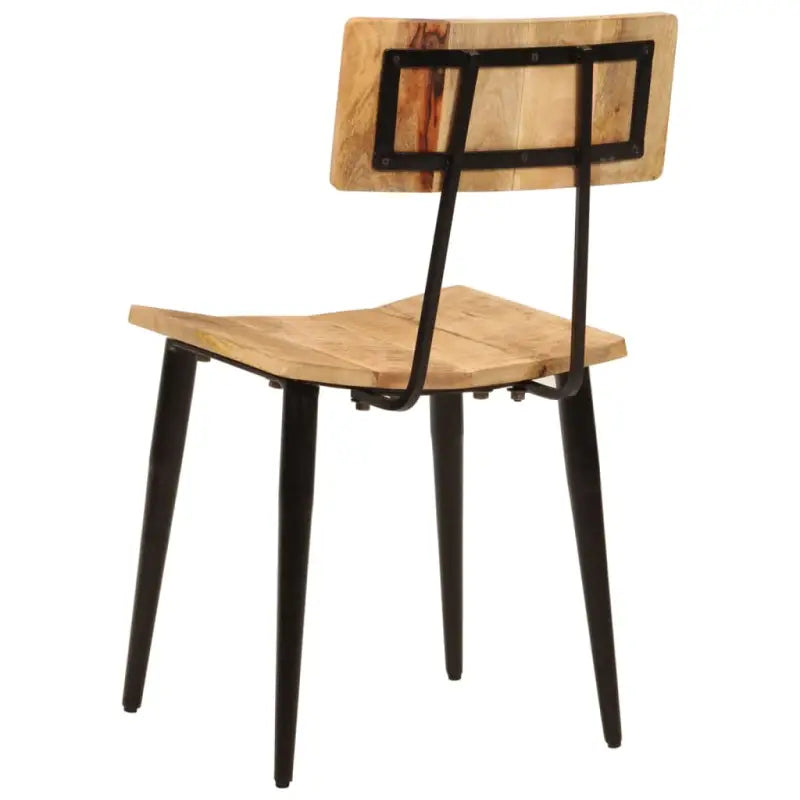 Eetkamerstoelen in antieke stijl van massief mangohout - Eetkamerstoelen