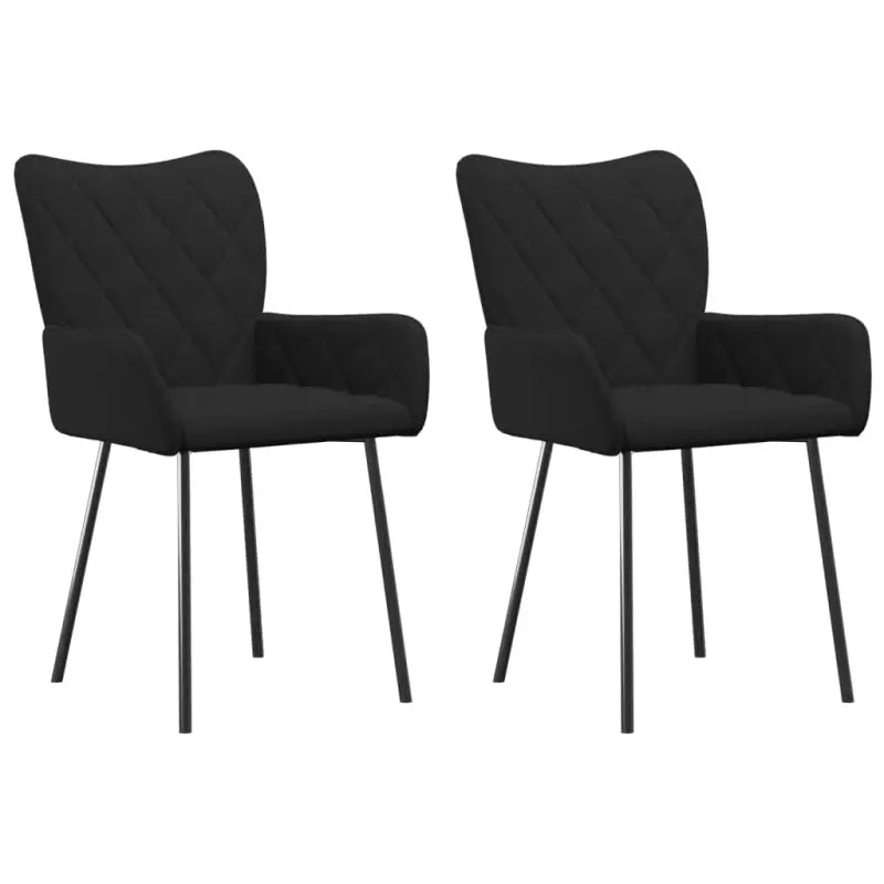 Eetkamerstoelen met elegant design en comfortabel stof - Eetkamerstoelen