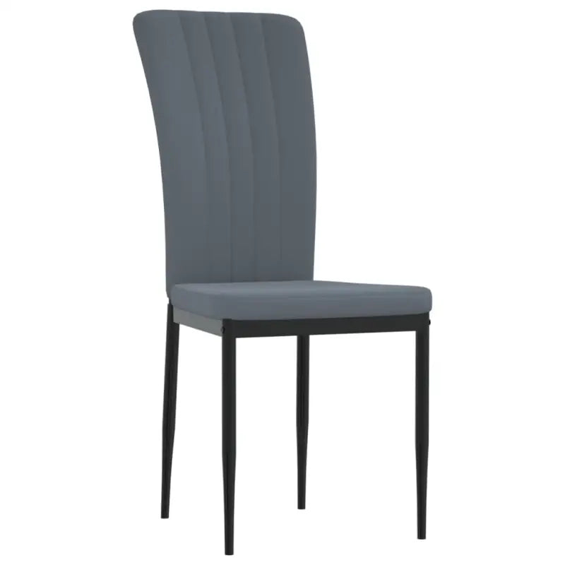 Eetkamerstoelen van zacht fluweel met elegant ontwerp - Eetkamerstoelen
