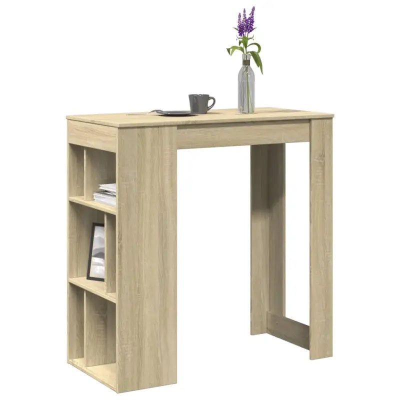 Eettafel van bewerkt hout in gerookt eiken voor stijl en duurzaamheid - Sonoma eiken / 1 - Eettafels