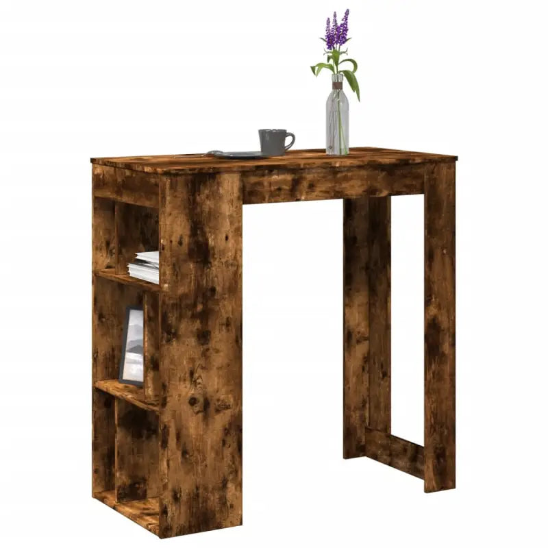 Eettafel van bewerkt hout in gerookt eiken voor stijl en duurzaamheid - Gerookt eiken / 1 - Eettafels