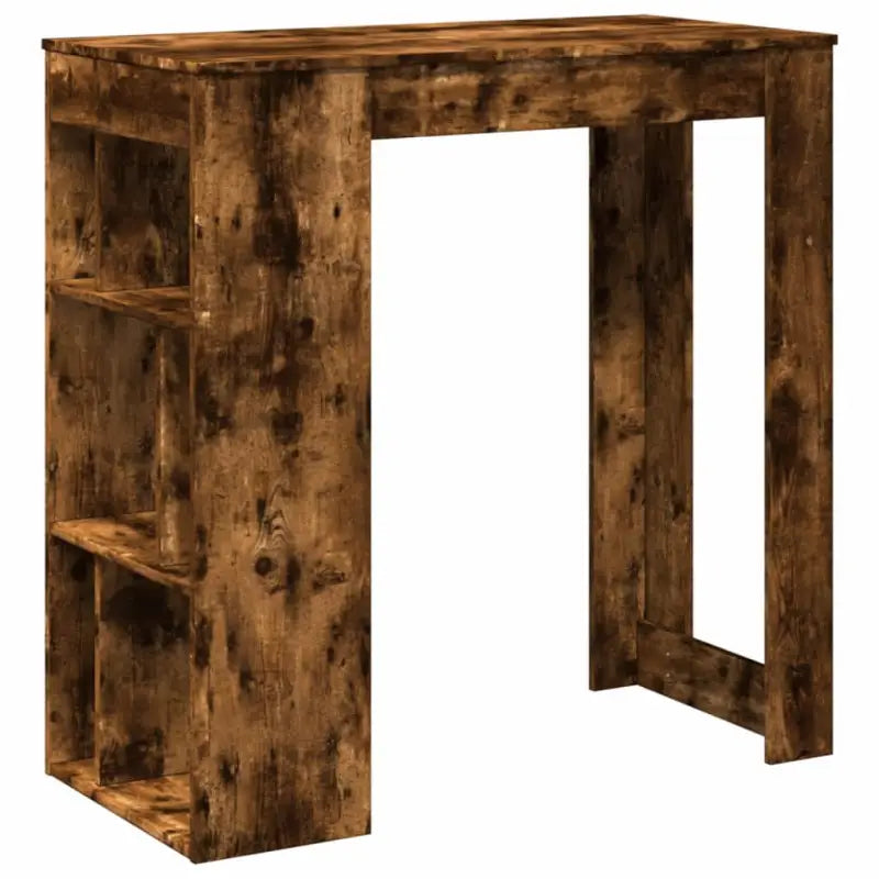 Eettafel van bewerkt hout in gerookt eiken voor stijl en duurzaamheid - Eettafels