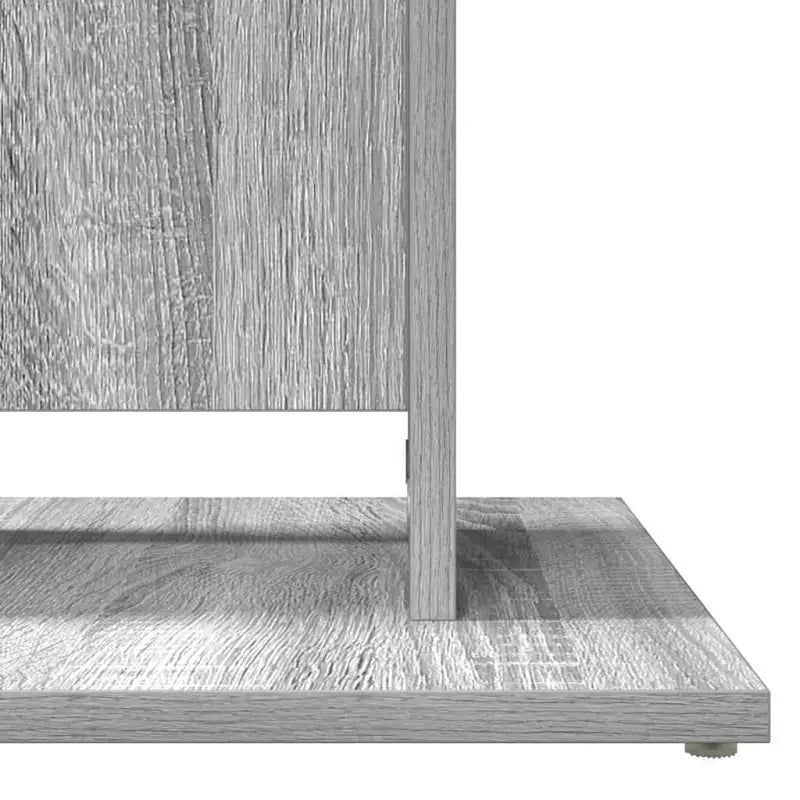 Eettafel van bewerkt hout in grijs Sonoma met eenvoudig schoon onderhoud - Eettafels