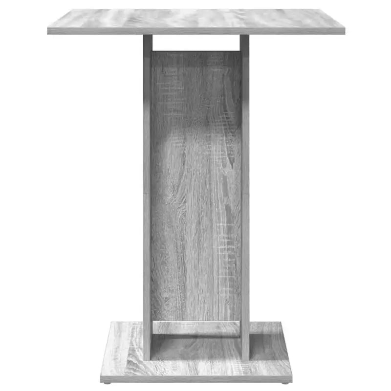 Eettafel van bewerkt hout in grijs Sonoma met eenvoudig schoon onderhoud - Eettafels
