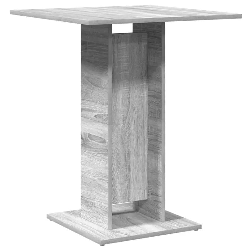 Eettafel van bewerkt hout in grijs Sonoma met eenvoudig schoon onderhoud - Eettafels