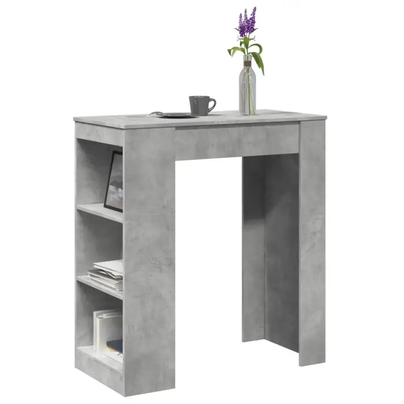 Eettafel van bewerkt hout voor duurzame en stijlvolle ruimtes - Betongrijs / 1 - Eettafels