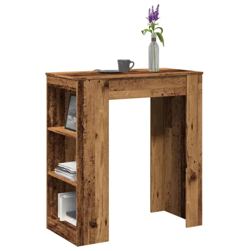 Eettafel van bewerkt hout voor duurzame en stijlvolle ruimtes - Oud hout / 1 - Eettafels