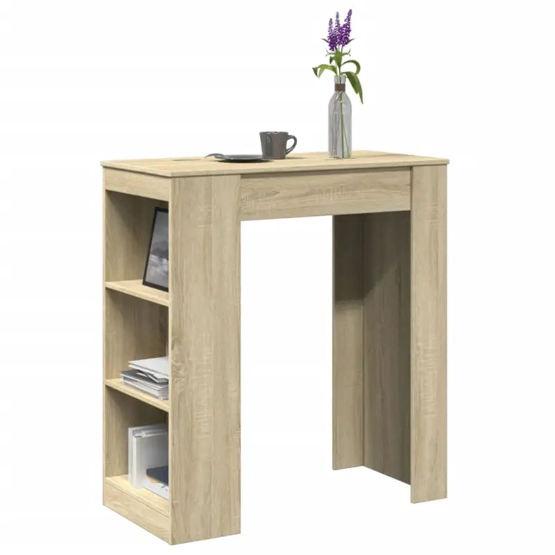 Eettafel van bewerkt hout voor duurzame en stijlvolle ruimtes - Sonoma eiken / 1 - Eettafels