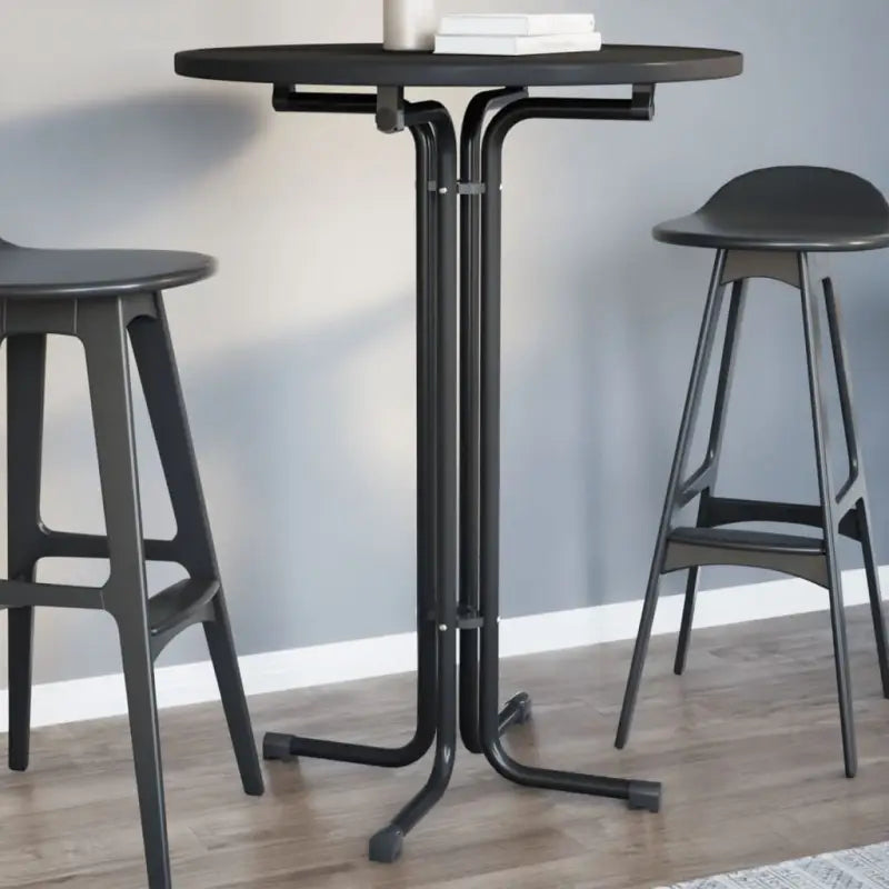 Eettafel van bewerkt hout voor eenvoudig schoon en duurzame maaltijden - Zwart / 80 x 110 cm / 1 - Eettafels