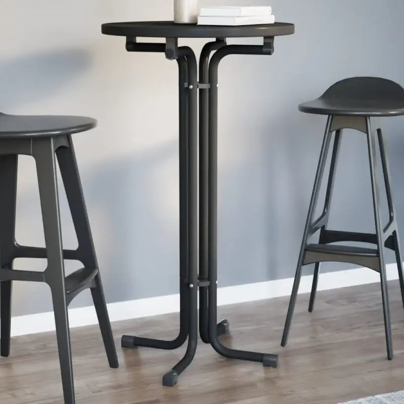 Eettafel van bewerkt hout voor eenvoudig schoon en duurzame maaltijden - Zwart / 60 x 110 cm / 1 - Eettafels
