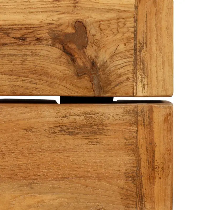 Eettafel van gerecycled teakhout voor een duurzame keukenstijl - Eettafels